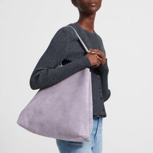 ULTRA FAB Theory Classic Tote in Lavender Suede